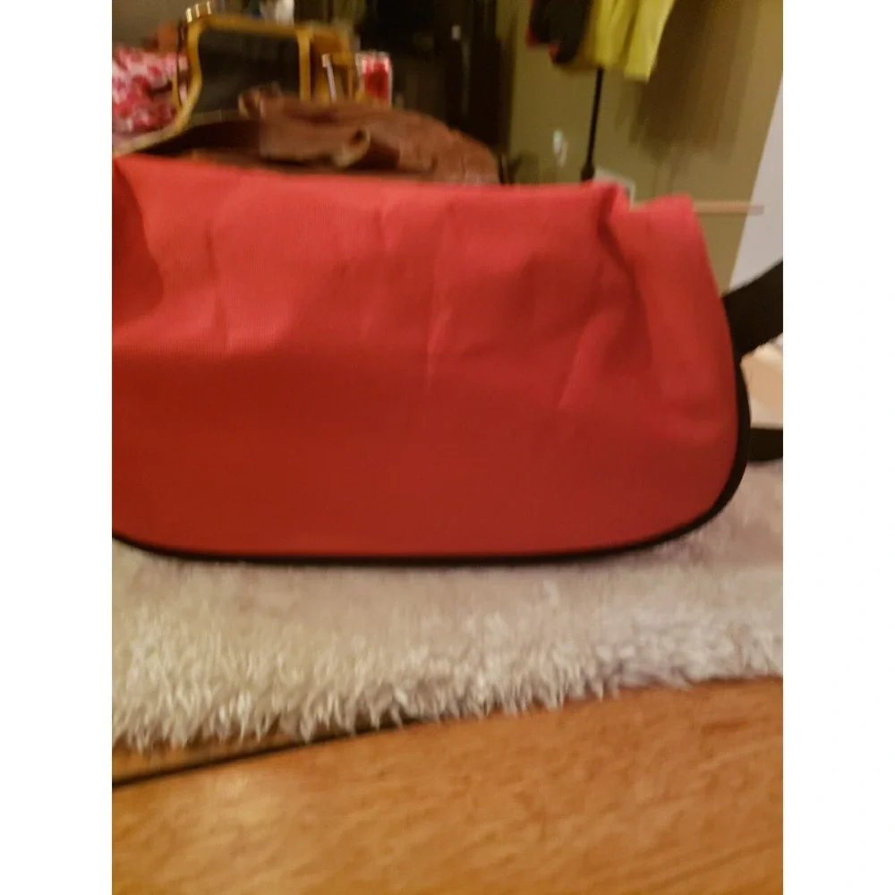 Disney Mickey‎ Mouse Red Baby Shoulder Bag Diaper Bag Two Bottle Pocket  EUC